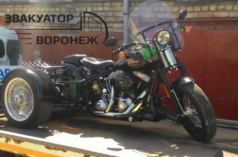 Эвакуатор для мотоциклов и мото-техники в Воронеже